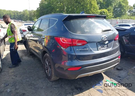 2014 Hyundai Santa Fe Sport 2.4L from USA, damaged, VIN 5XYZUDLB9EG204118